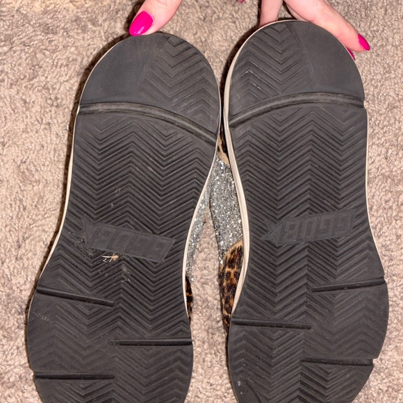 Golden Goose Leopard and Black Sneakers - Picture 9 of 11